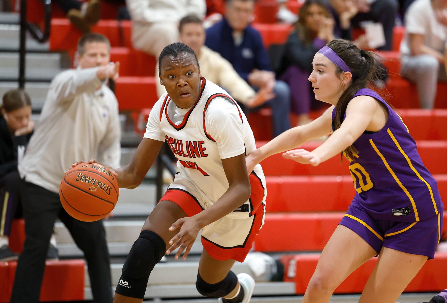 Visitation Christmas Tournament, first round: Ursuline v. Eureka